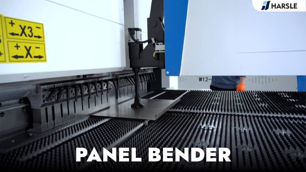 CNC Metal Sheet Panel Bender With Auxiliary Tool - Video Center